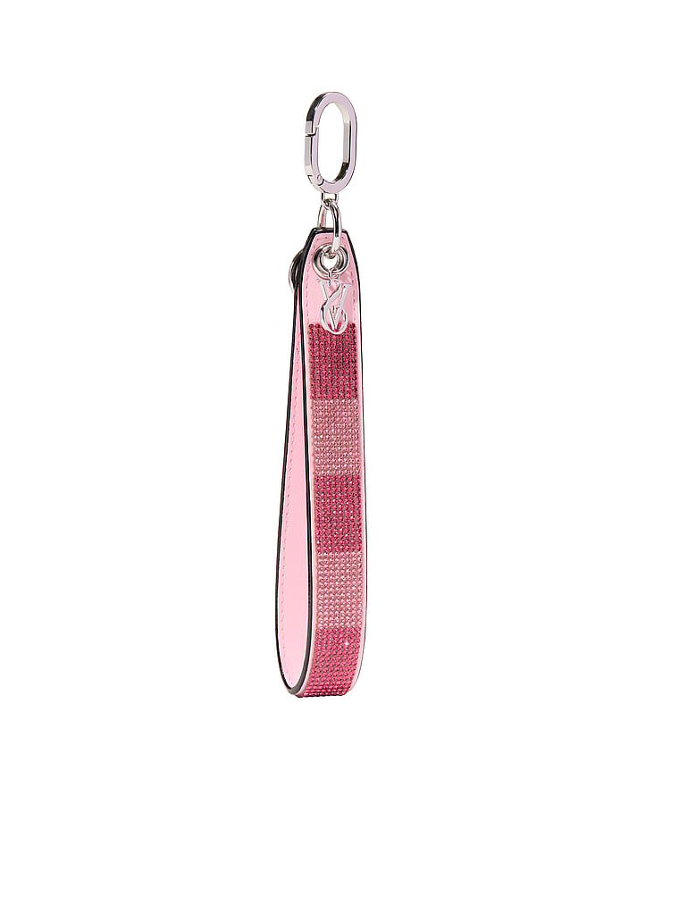 Wristlet Strap Keychain Blush Monogram One Size | Victoria's