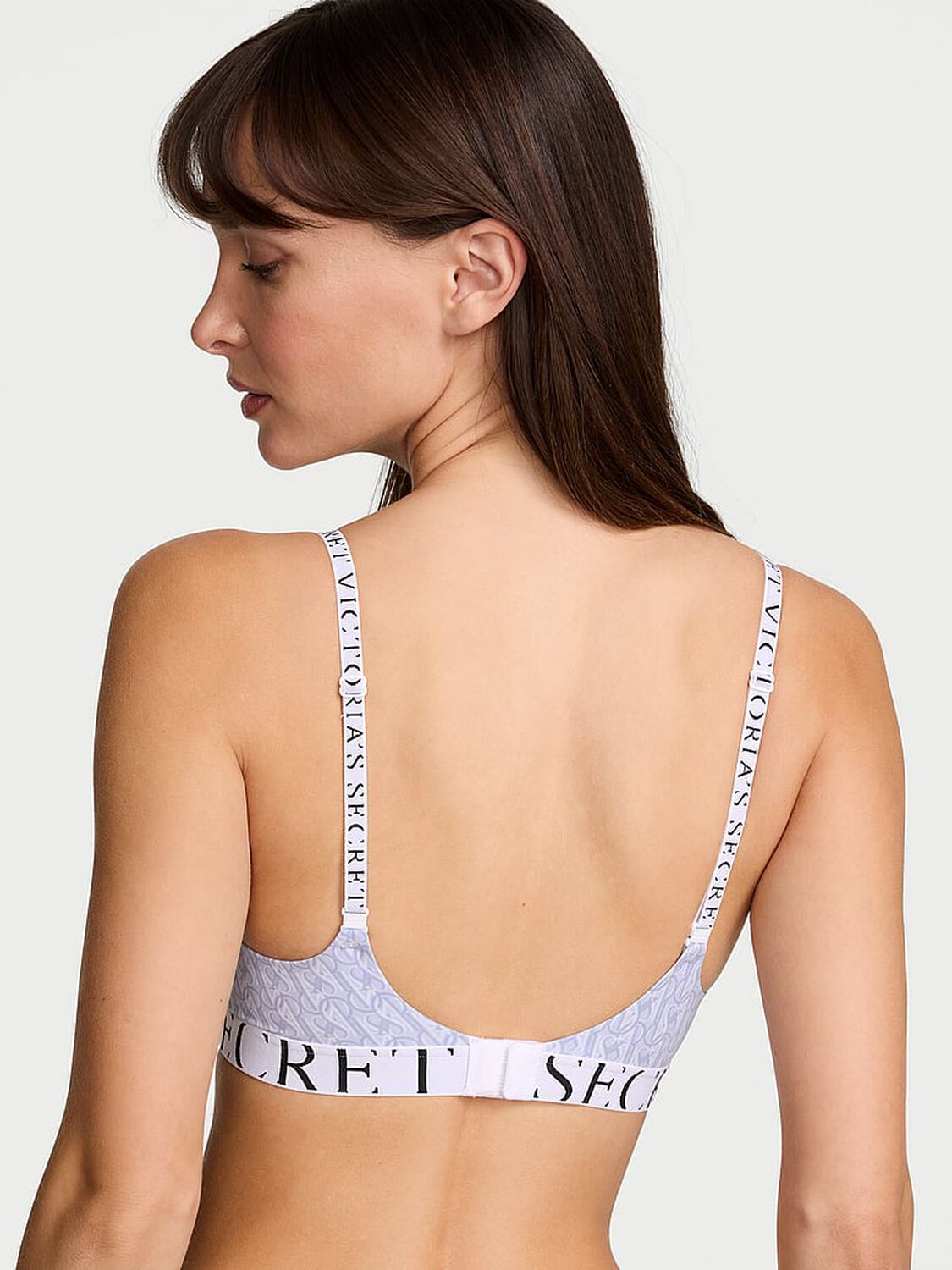 vs The T-Shirt The CoolBra&trade; Lightly Lined Demi Icy Lavender Logos 2 of 3 