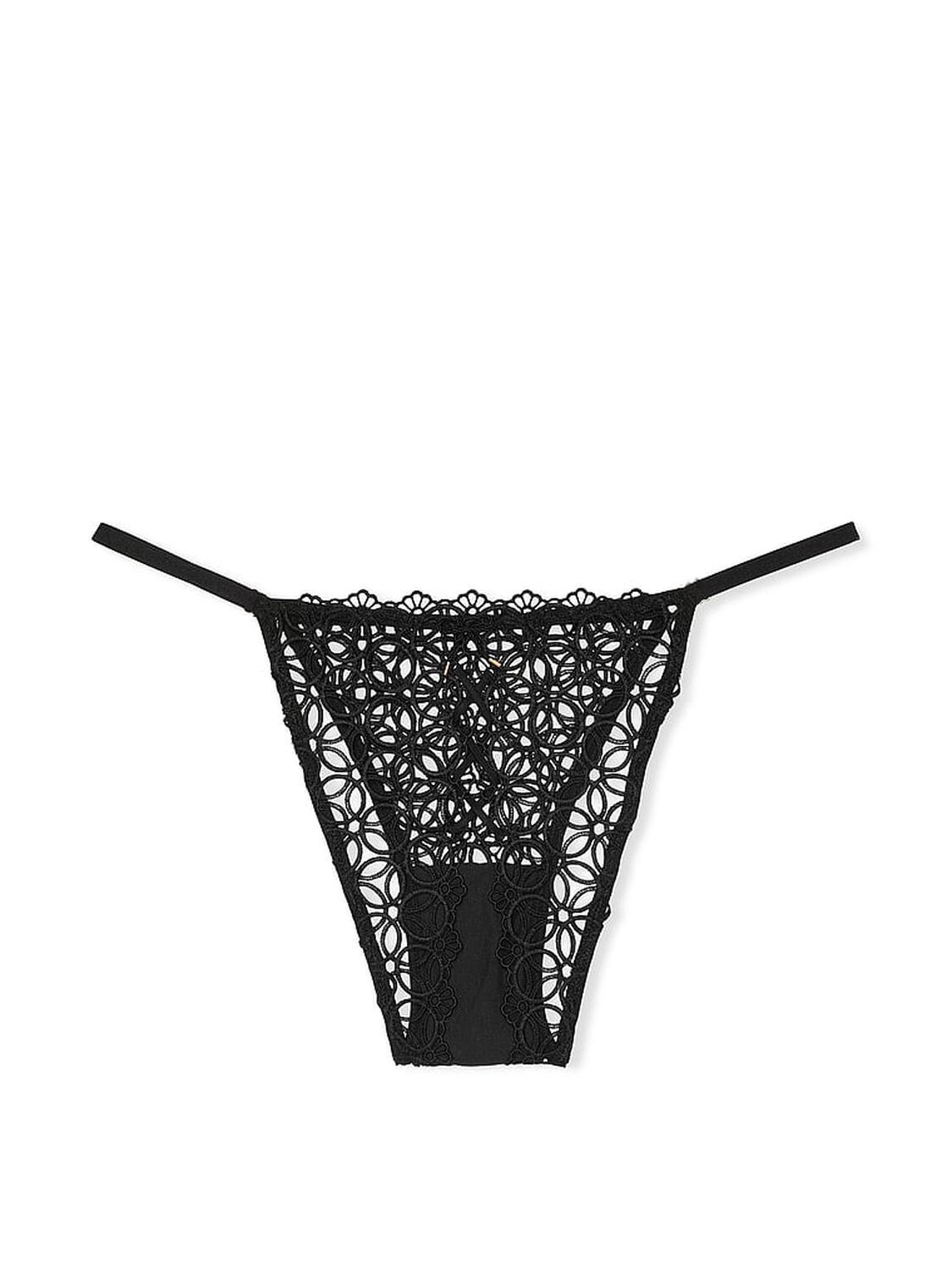 vs Very Sexy Geo Daisy Lace Adjustable Brazilian Panty 4 of 4 