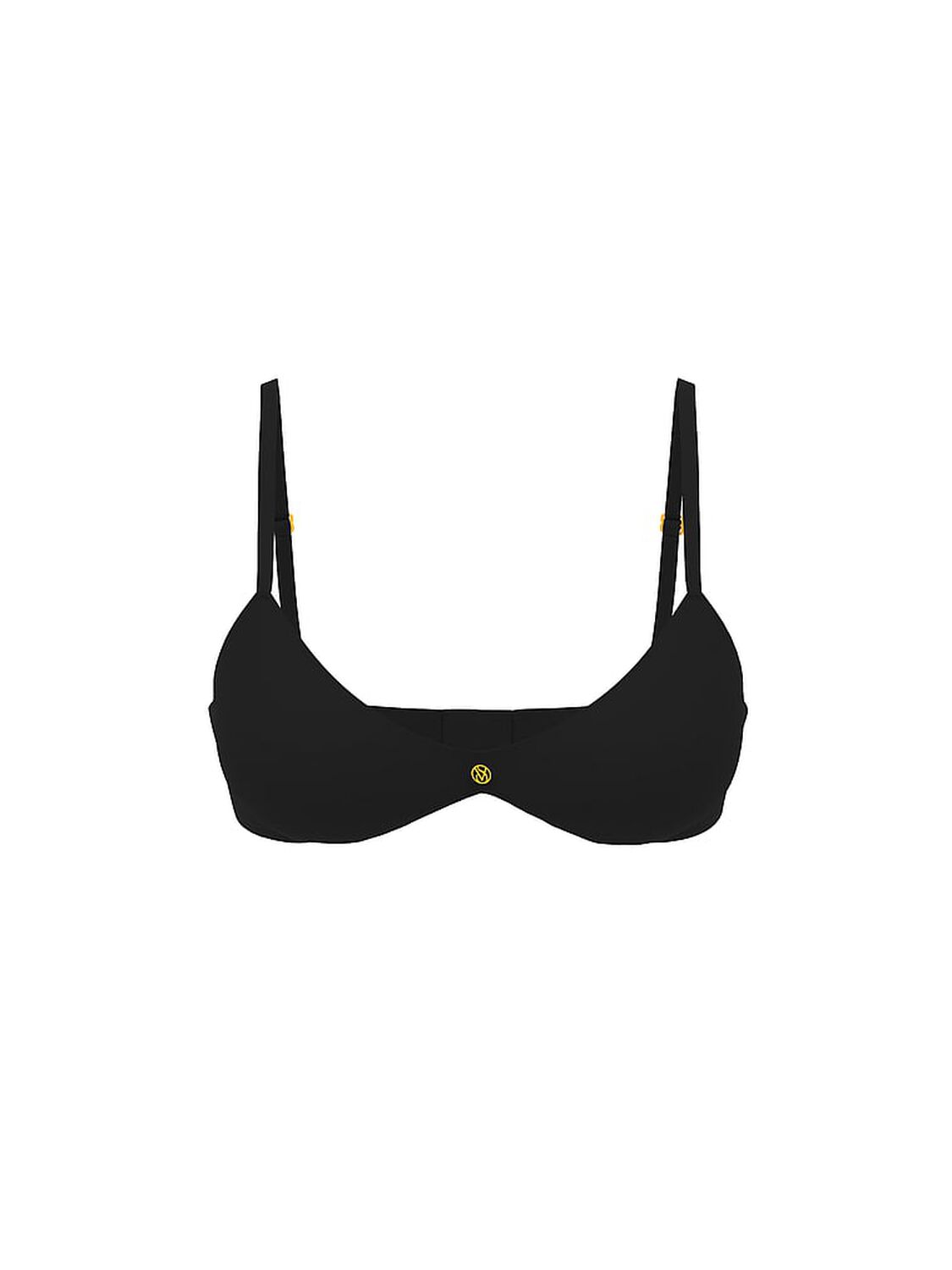 vs Very Sexy So Obsessed Smooth Wireless Push-Up Bra Black 1 of 2 