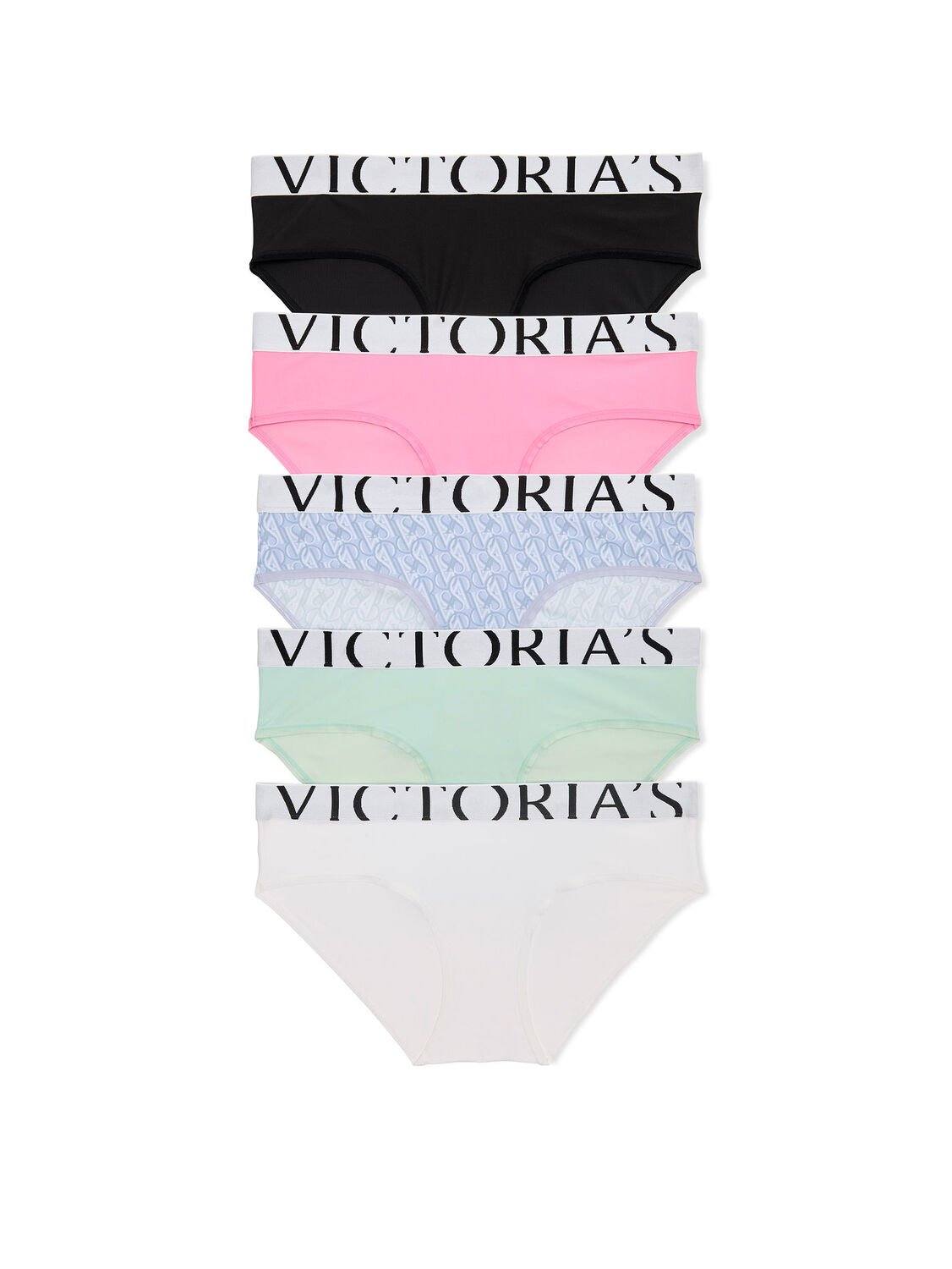 vs Victoria's Secret 5-Pack Cool Hiphugger Panties Assorted 1 of 2 