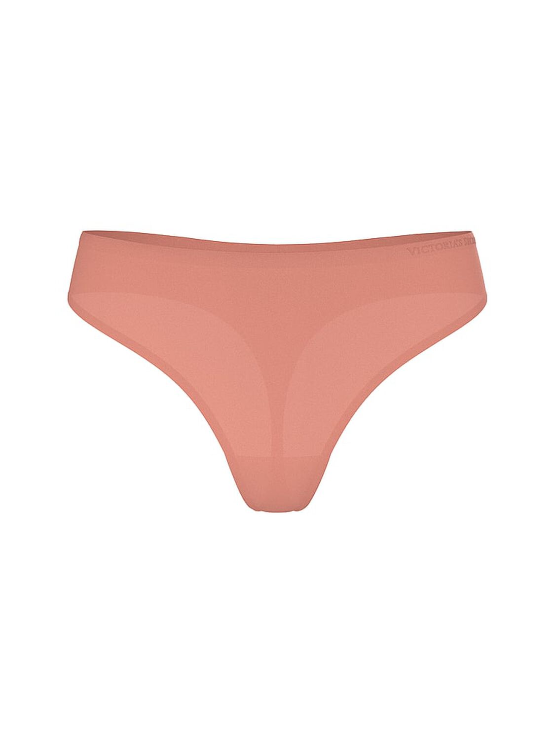 vs Body By Victoria Body by Victoria Flex Mid-Rise Thong Panty Desert Blush 3 of 3 
