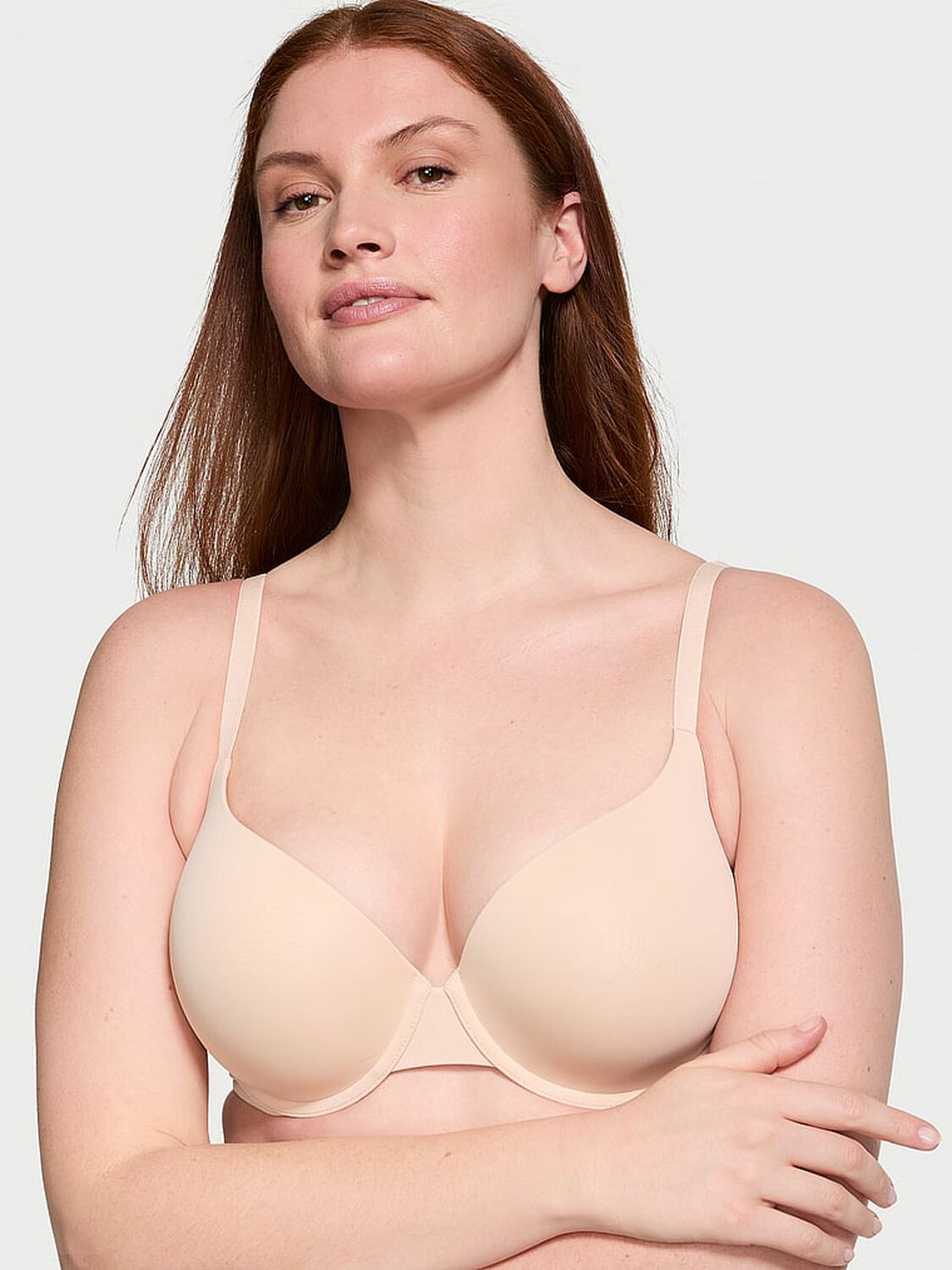 vs The T-Shirt Push-Up Perfect Shape Bra Marzipan 1 of 3 