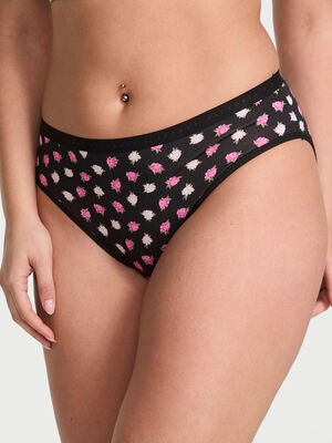 Stretch Cotton High-Leg Brief Panty