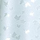 Glazed Satin Short Pajama Set, Palest Blue Butterfly Jacquard, swatch
