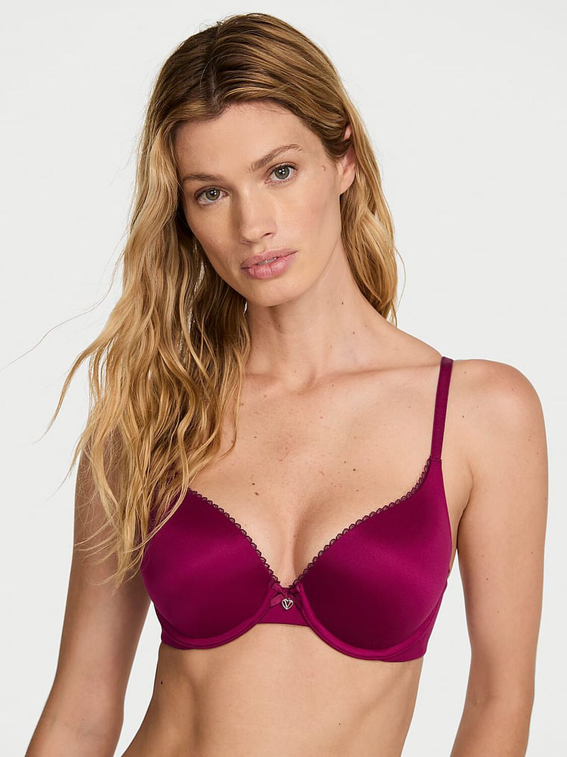 vs Body By Victoria Perfect Shape Push-Up Smooth Bra Fresh Jam 3 of 3 