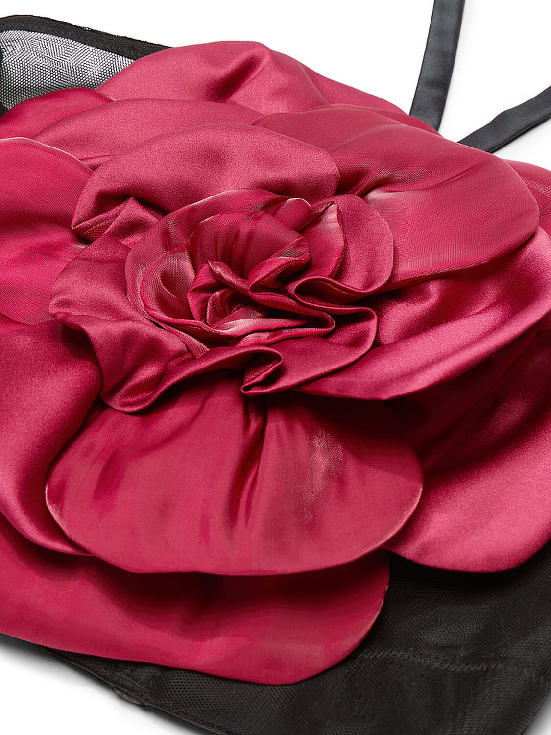 vs Very Sexy Blooming Rose Corset Top Jet Black 5 of 5 