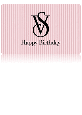 VS eGift Card, Design-GCS000025-VS Happy Birthday VS eGift Card