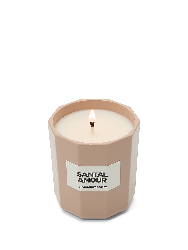 Midnight Vanilla Single Wick Candle Santal Amour 226g/8oz