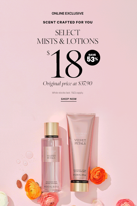 Select Mist & Body for AUD18