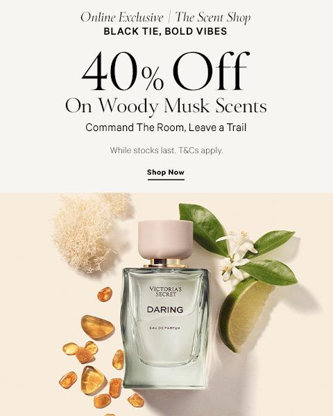 Woody & Musk Scent 40% Off