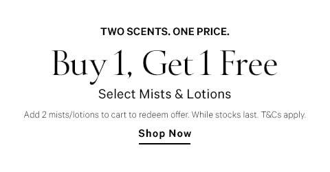 Buy 1 Free 1 Mist & Lotion