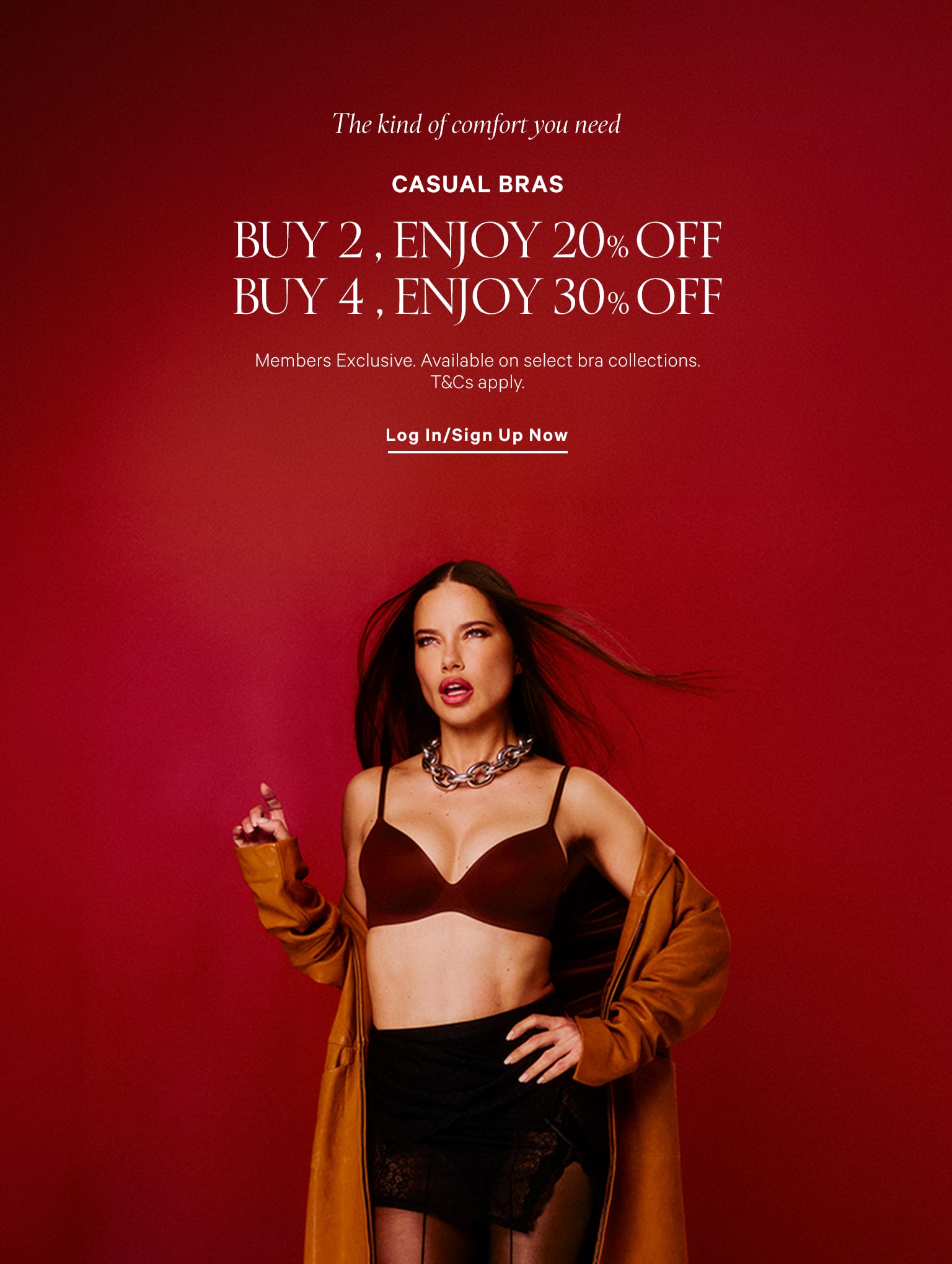  Casual Bra Buy 2 Get 20% Buy 4 Get 30%