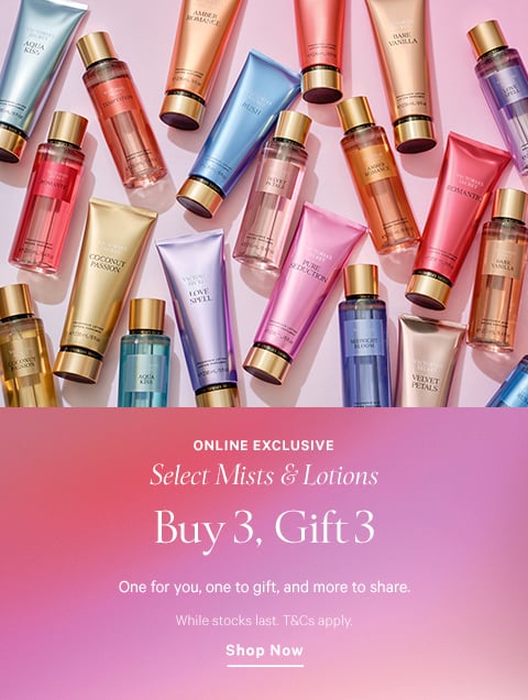 Buy 3, Free 3 Mist & Lotions