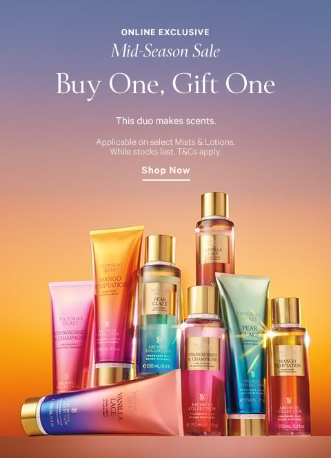 Mist & Body Buy 1 Get 1 Free