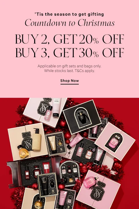 Buy 2 Get 20% off, Buy 3 Get 30% off
