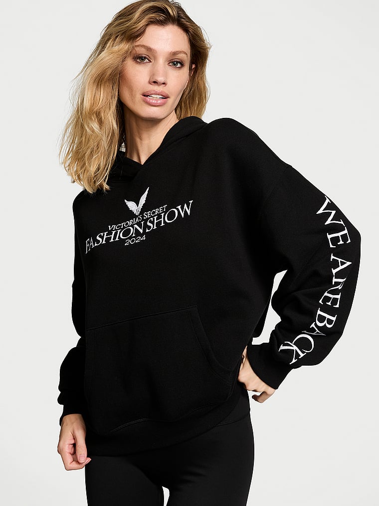 Victoria's Secret Fashion Show '24 Classic Hoodie Black | Victoria's Secret  Australia