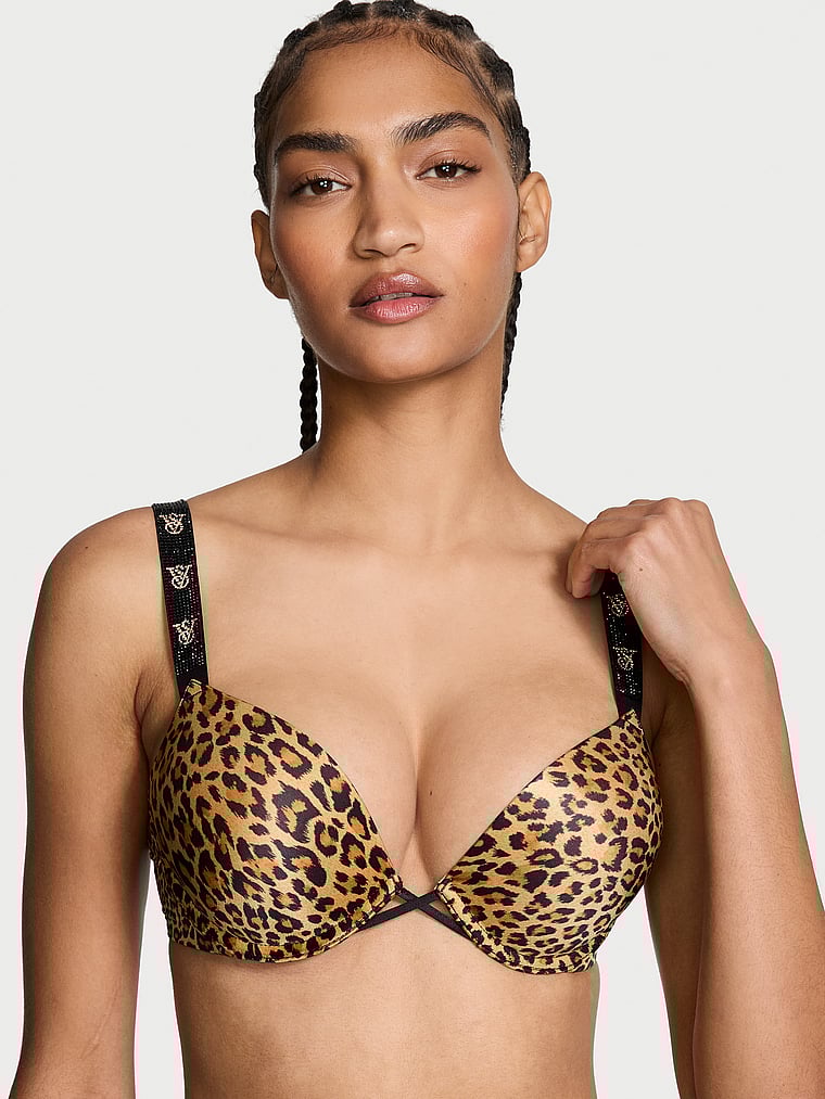Bombshell Shine Strap Add-2-Cups Push-Up Bra | Victoria's