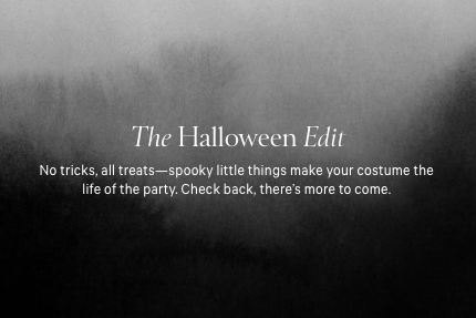 The Halloween Edit PLP banner