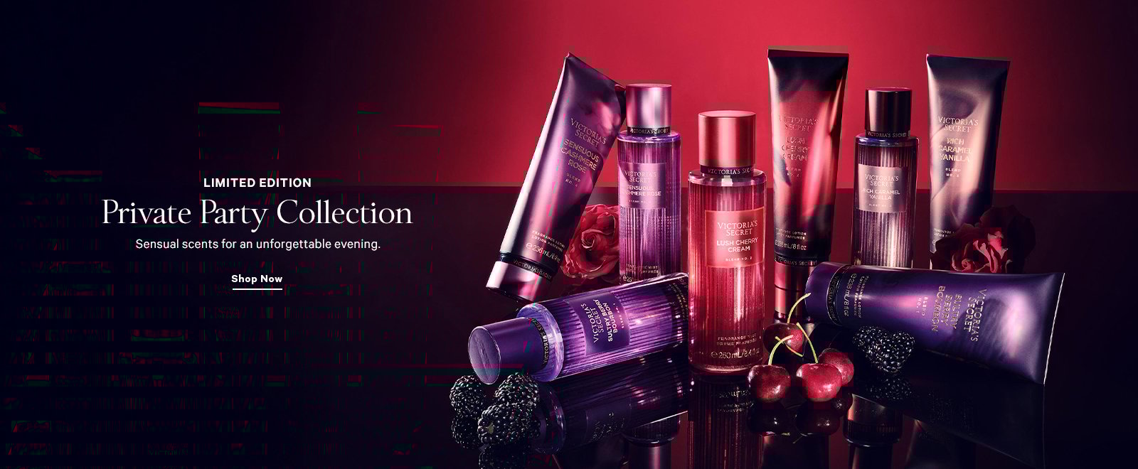 New! Private Party Collection PLP banner