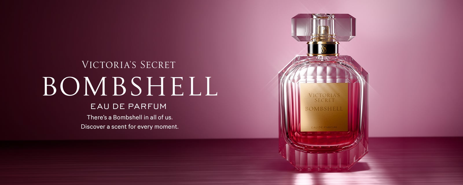 Bombshell No. 1 Fragrance PLP banner