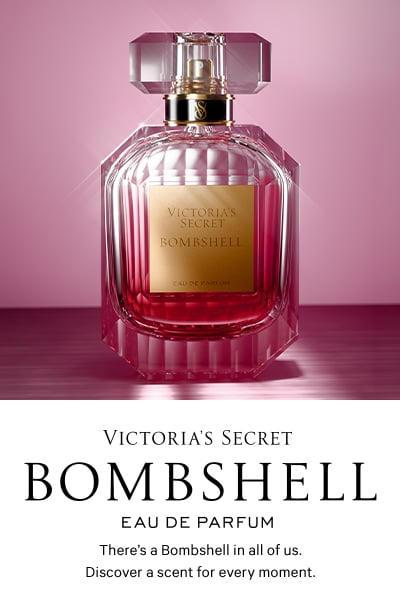 Bombshell No. 1 Fragrance PLP banner