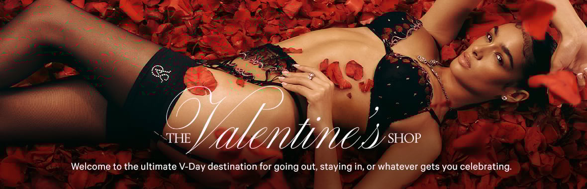 The Valentine&rsquo;s Shop: Lingerie & Bras PLP banner